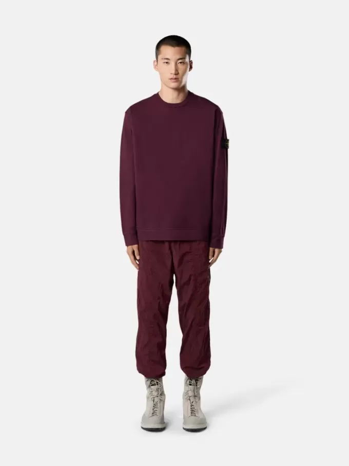 Sweatshirt mit Rundhalsausschnitt und normaler Passform