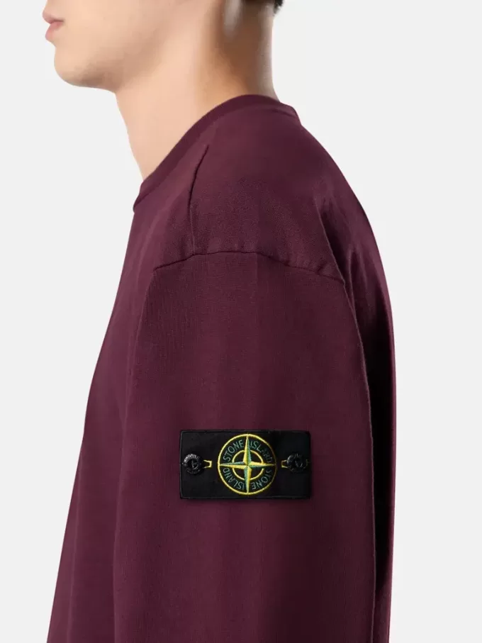 Sweatshirt mit Rundhalsausschnitt und normaler Passform