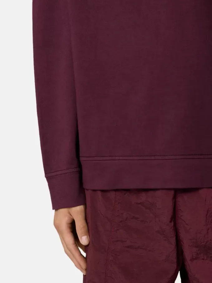 Sweatshirt mit Rundhalsausschnitt und normaler Passform