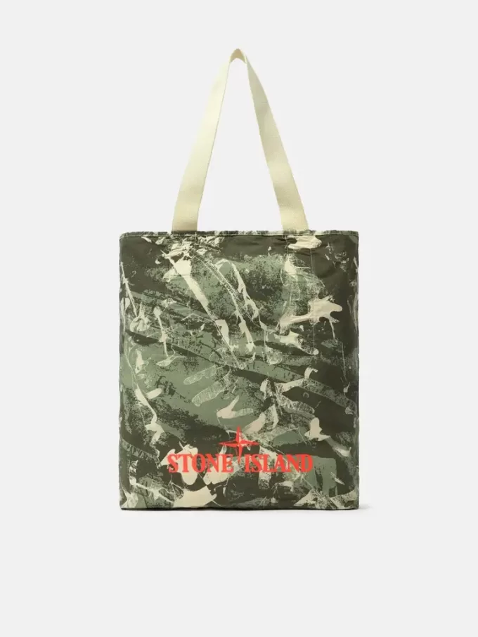 Tragetasche mit Taschen und Logo Tragetasche mit Taschen und Logo