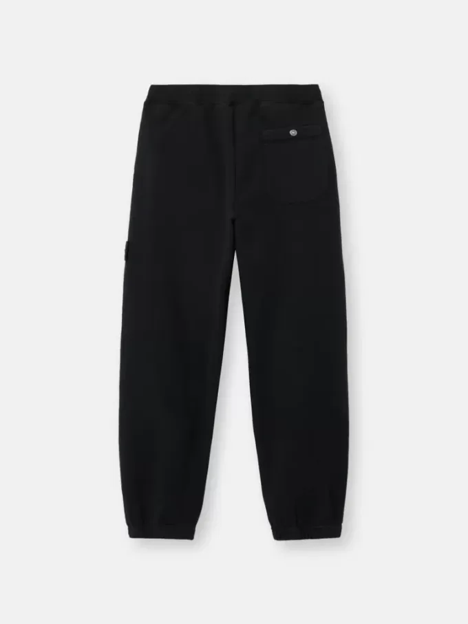 Weit geschnittene Jogginghose mit Taschen und elastischen Bündchen