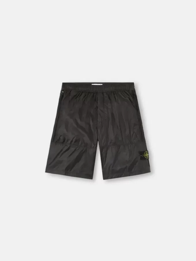 Weite Bermudashorts mit elastischem Bund Weite Bermudashorts mit elastischem Bund
