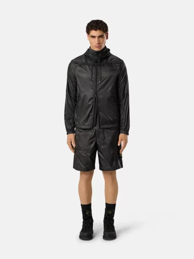 Weite Bermudashorts mit elastischem Bund Weite Bermudashorts mit elastischem Bund