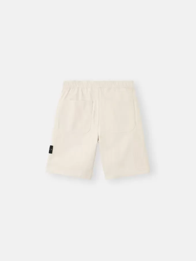 Weite Bermudashorts mit elastischem Bund Weite Bermudashorts mit elastischem Bund