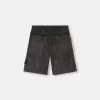 Weite Bermudashorts mit elastischem Bund Weite Bermudashorts mit elastischem Bund