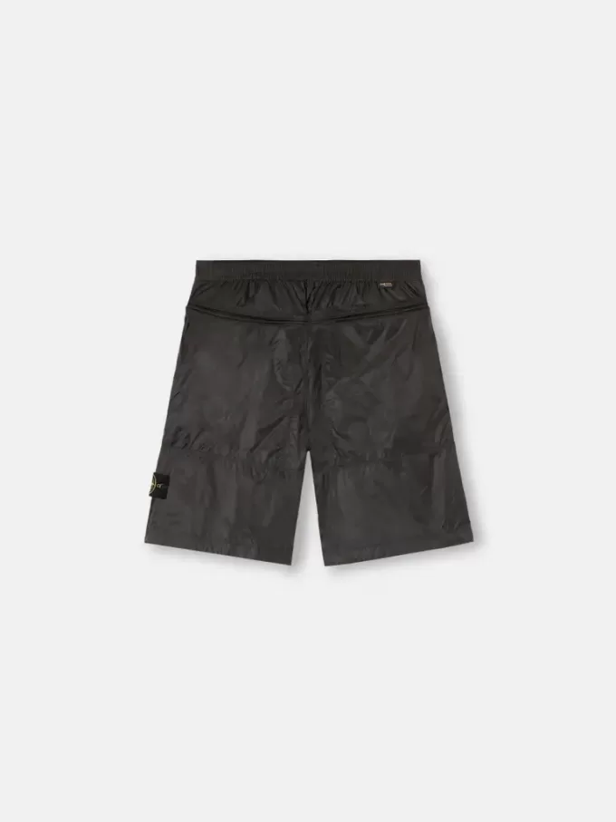 Weite Bermudashorts mit elastischem Bund Weite Bermudashorts mit elastischem Bund