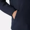 Wind- und wasserabweisende Jacke mit verdeckter Kapuze Wind- und wasserabweisende Jacke mit verdeckter Kapuze